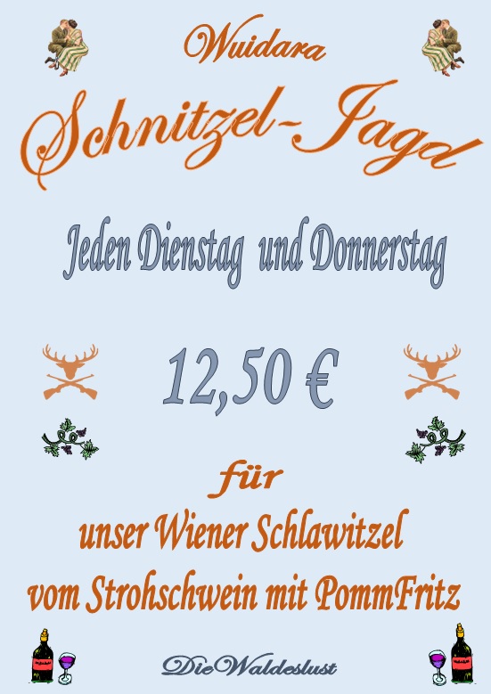 Schnitzel Jagd 2024 Waldeslust